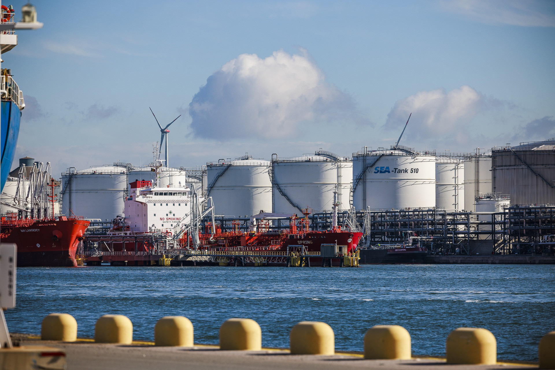 Montalex Shipping Ship at Port